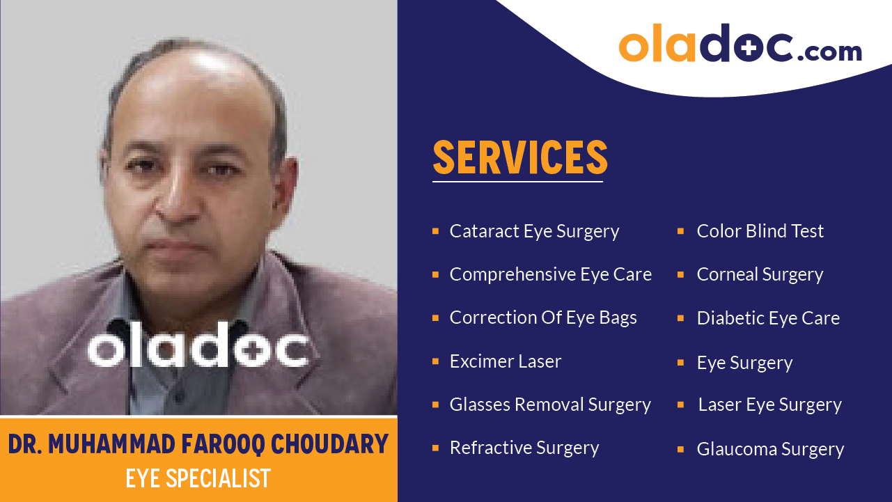 Services provided by Dr.Muhammad Farooq Choudary